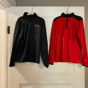 Under Armor Quarter zips